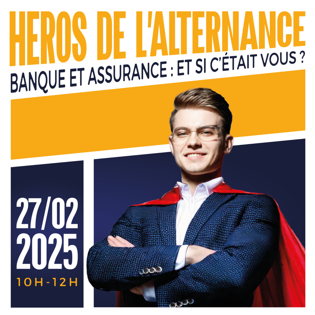 Job Dating métiers de la banque et de l'assurance École Sup Affaires Lorient alternance