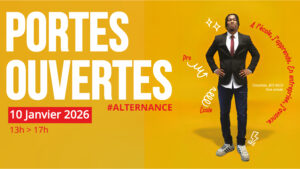 Portes ouvertes de l'école de commerce SUP AFFAIRES Lorient - alternance - BTS - Licence- bachelor- Master -